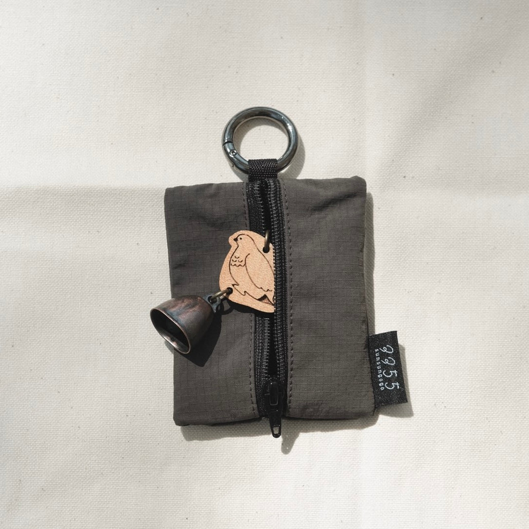 Bear bell pouch / Ptarmigan